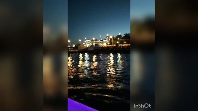 Ночная прогулка на теплоходе по Москве-реке 18.05.2019. смотреть онлайн