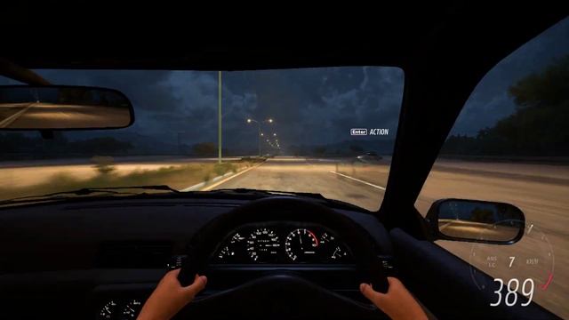 Nissan GTR R34 night drive in Driver's view | Forza Horizon 5 . #forzahorizon5 #nissan #nissangtr . смотреть онлайн