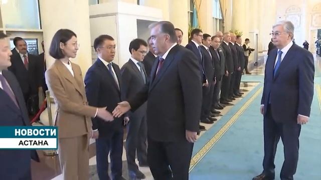 Государственный визит Президента Таджикистана в Казахстан. смотреть онлайн