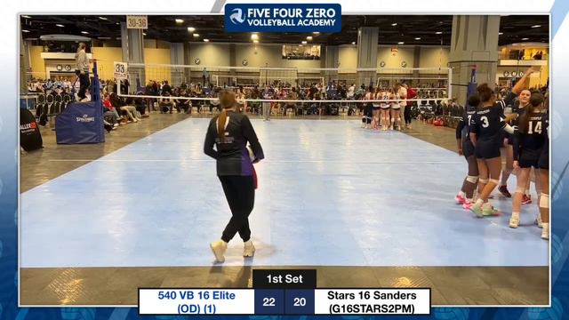 Capitol Hill Volleyball Classic 2024 540 VB 16 Elite (OD) (1) ~vs~ Stars 16 Sanders Feb 18, 2024 смотреть онлайн