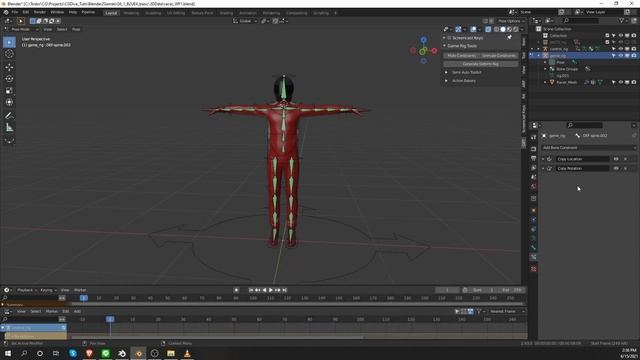 Game Rig Tools (Blender Addon) - game-ready rigs in seconds! смотреть онлайн