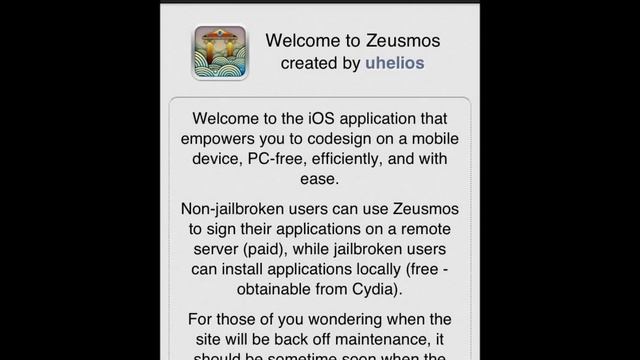 Как установить zeusmos на IOS смотреть онлайн