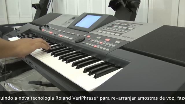 ROLAND VA-7 ARRANJADOR DEMO NA TECLACENTER