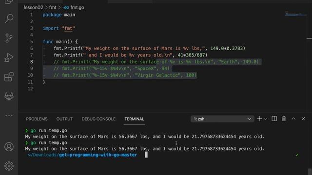 [고 Go] 006 - Println, Print, Printf смотреть онлайн