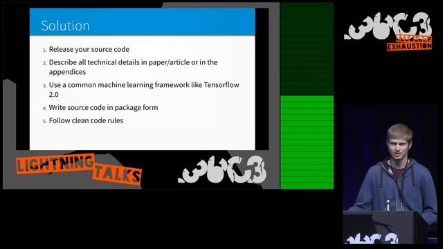 36C3 - Lightning Talks Day 2 - deutsche Übersetzung смотреть онлайн
