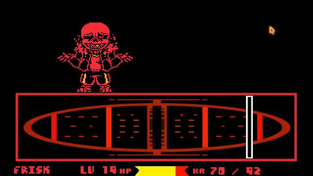 Underfell hard mode sans fight complete! (I guess) смотреть онлайн