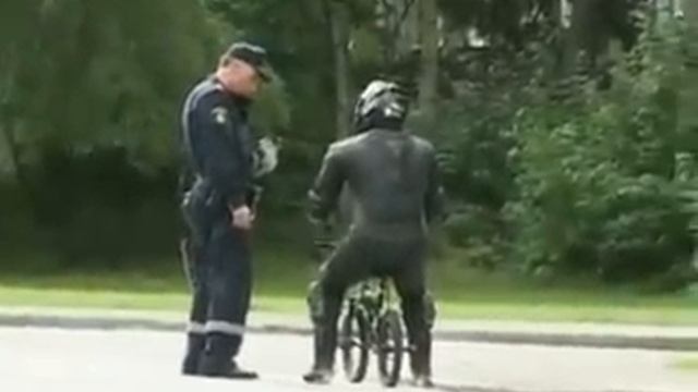 GHOST RIDER vs POLICE смотреть онлайн