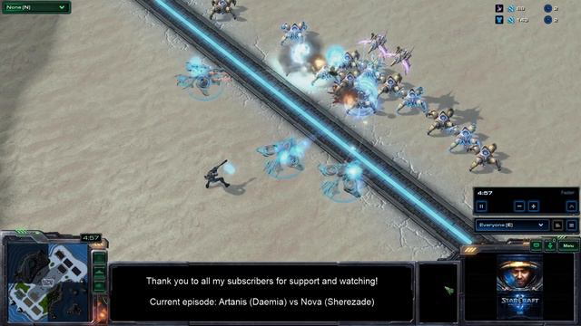 StarCraft 2: Direct Strike, Artanis vs Nova; Twitch Studio Record of August 27, 2023 смотреть онлайн