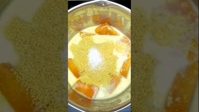 Тыквенная каша с пшеном