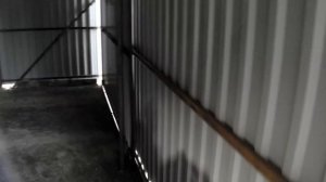 Гараж из профнастила . Своими руками.