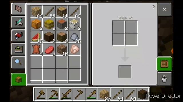 крипер сегодня Сломал мне дом😱😱😱😱 (выживание на одном блоке в майнкрафте #2) смотреть онлайн