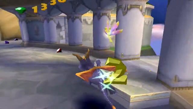 Spyro 2: Gateway to Glimmer (PS1) Playthrough 100% - Part 10 (Autumn Plains) смотреть онлайн
