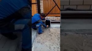 Как работают автоматические откатные ворота без подачи электричества. ЕМПК