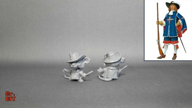 Технолог. Мыши-воины, чиби-фигурки смотреть онлайн