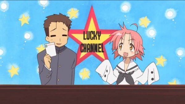 Первая серия "Счастливого Канала" из аниме "Laki Star"/"Счастливая Звезда"//1 серия//Laki Channel