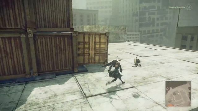 Nier: Automata - Episode 11 - Side Quests Part 3 Searching For 11B - The Cozy Corner смотреть онлайн