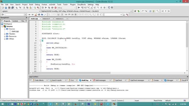CodeBlocks Win32 GUI Editor (resource editor) смотреть онлайн