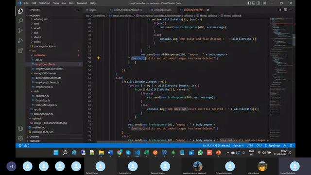 Part 84 Update multiple images in folder and multiple image path along with parameters to MongoDB смотреть онлайн