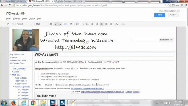 JilMac demonstrates Google Sites Open Link in New TAB смотреть онлайн