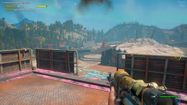 Far Cry New Dawn прохождение #13. У семи мамаш дитя без глаза - Джина Гуэрра, спасенная на гонках смотреть онлайн