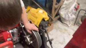 Замена пружины и настройка вариатора мотобуксировщика Форза и подобных моделей