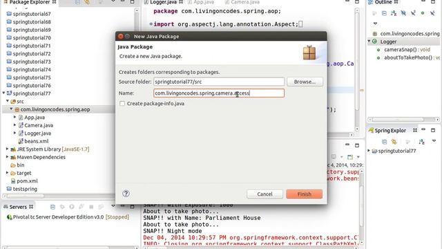77 Spring Framework - Wildcards in Pointcut Expressions (Language Bangla)