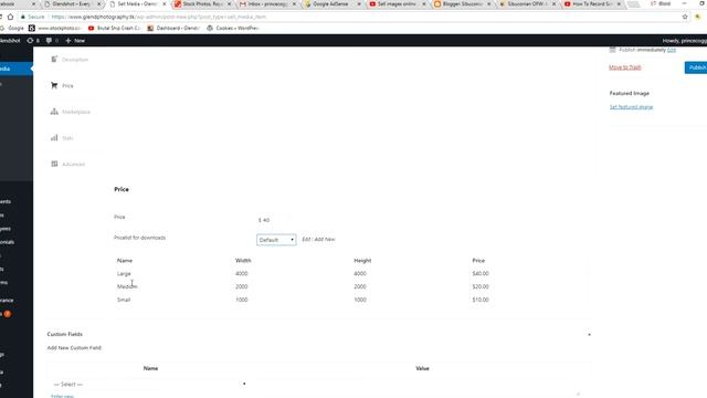 How to sell photos online using Sell media plugin on wordpress смотреть онлайн