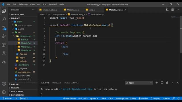 #14-Makale Detay Sayfasını Oluşturma [React-Apollo-GraphQL] смотреть онлайн