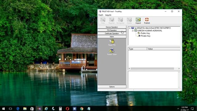 USES OF DIGITAL SIGNATURE, TRUST KEY TOKEN RESET смотреть онлайн