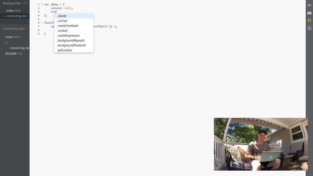 Connect the Dots Game with Javascript - Part 3 : Canvas Resolution смотреть онлайн