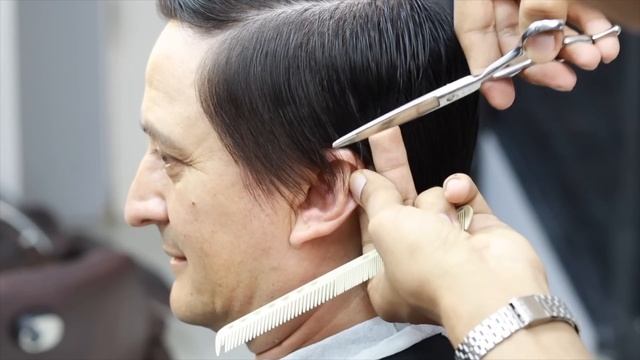 The Best TUTORIAL Classic Medium Men's Haircut With Scissors | by Farley Santiago смотреть онлайн