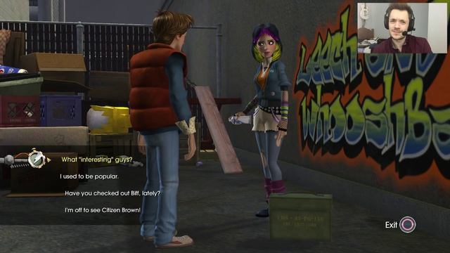 Back to the Future: Game - Walkthrough Part 3 [Episode 3: Citizen Brown] – PS4 Gameplay смотреть онлайн