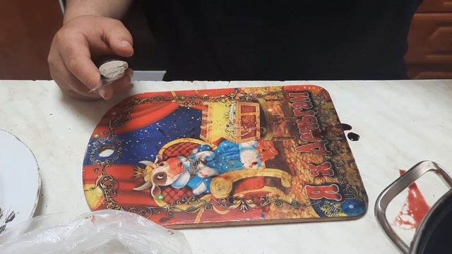 Жаренная минога(семидыр). Разделка миноги. смотреть онлайн