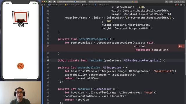 iOS Tutorial: Draggable View смотреть онлайн