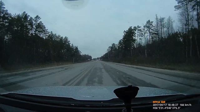 Kia Mohave на скорости чуть больше 160 км. час смотреть онлайн