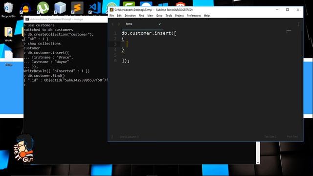 MongoDB Tutorial For Beginners - #4. Understanding Collections and Inserting Data in MongoDB [2018 смотреть онлайн