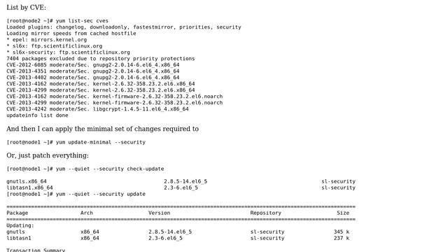 DevOps & SysAdmins: Automatically check for Security Updates on CentOS or Scientific Linux? смотреть онлайн