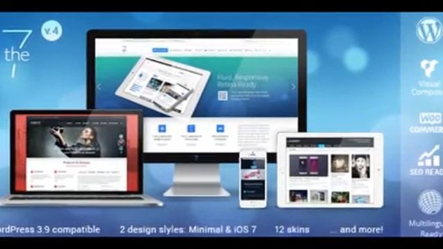 The 7 Responsive Multi-Purpose WordPress Theme Free Download смотреть онлайн
