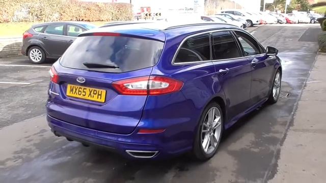Ford New Mondeo CD391 EU Titanium 2.0 TDCi 180PS 6 Speed Man Estate U22885 смотреть онлайн