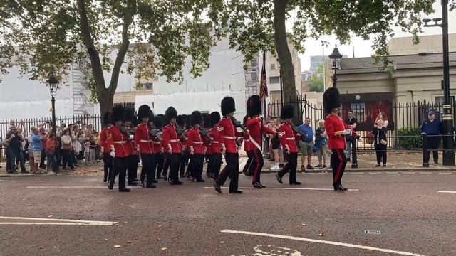 They're Changing The Guard At Buckingham Palace!