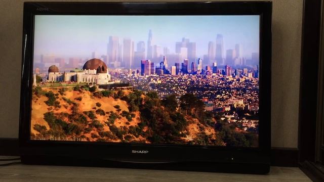Sharp LC 32D44RU bk в хорошем состоянии без подставки. смотреть онлайн