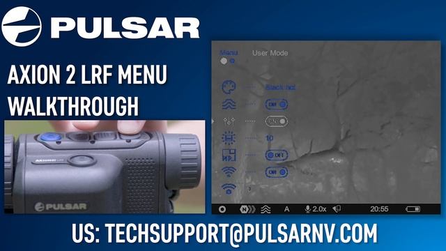Pulsar Axion 2 LRF Menu Walkthrough смотреть онлайн