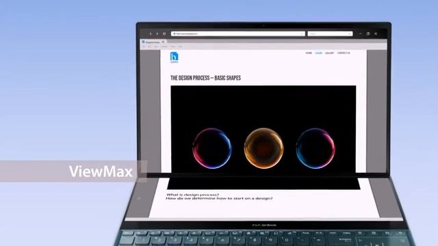 ASUS ZenBook Duo Laptop | FHD NanoEdge Bezel Touch | Innovative ScreenPad Plus смотреть онлайн