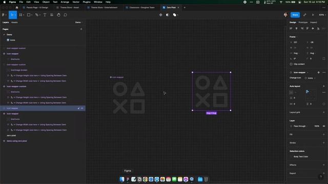 Figma Tip Create Icon Custom Size using Zero Pixel смотреть онлайн