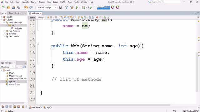 Java basics part 1: Java Basics: package, fields, constructor, methods in Amharic from AIO. смотреть онлайн