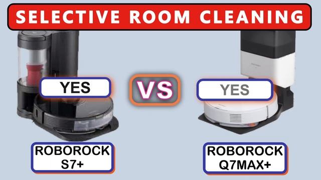 ROBOROCK S7+ VS ROBOROCK Q7 MAX+ COMPARISON - Differences - Features