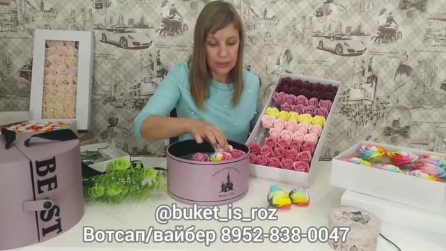 Как сделать букет из мыльных роз быстро своими руками. смотреть онлайн
