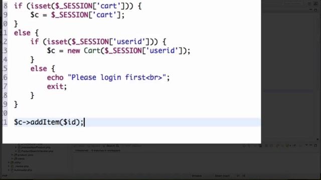 PHP 2 - Milestone 4 - 06 Add to Cart Handler смотреть онлайн