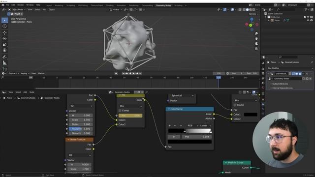 Create A Living Parasite Effect With Geometry Nodes (Blender Tutorial) смотреть онлайн