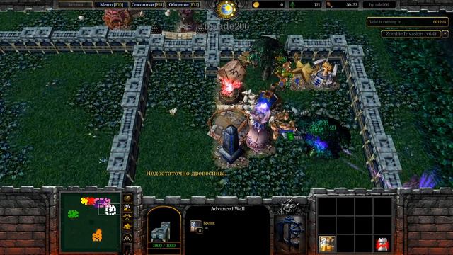 ЗОМБИ АТАКУЮТ - МАКСИМАЛЬНЫЙ ДЕФ!  Кастомка - Zombie Invasion  Warcraft 3 Reforged  Варкрафт 3